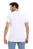 Printed Slip On Tee - White Rabbit