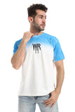 Gradient Colors Short Sleeves T-Shirt - White Rabbit