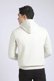 Printed Patch Full Sleeves Hoodie (112) - White Rabbit