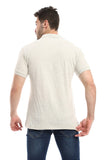 Pique Comfy Polo Shirt - White Rabbit