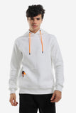 Slip On Plain Hoodie With Neon Details (143) - White Rabbit