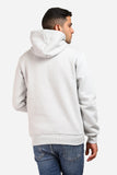 Printed Long Sleeve Hoodie (113) - White Rabbit