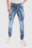 Stylish Ripped Casual Jeans (1108) - White Rabbit
