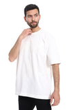 Prominent Pattern Short Sleeves T-Shirt - White Rabbit