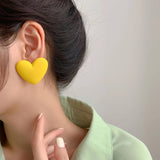 Heart Earring - Fluffy