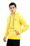 Fleeced Hoodie With Kangroo Pocket (128) - White Rabbit