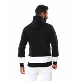 Front Patch Hooded Neck Hoodie (121) - White Rabbit