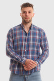 Plaids Casual Long Sleeves Shirt (1028) - White Rabbit