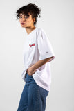 White Side Hobb Oversized T-Shirt - Boshies