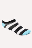 Bi-Tone Patterned Ankle Socks (5024) - White Rabbit