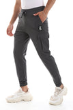 Solid Cargo Pants With 4 Pockets (674) - White Rabbit