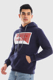 Tri-Tone Hoodie With Zipper Pocket (132) - White Rabbit