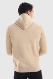 Tri-Tone Hoodie With Zipper Pocket (132) - White Rabbit