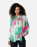 Frolic Satin Shirt - The Makeovr