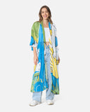 Greens - Chiffon Kimono - The Makeovr