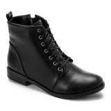 Leather Ankle Boot (1001) - XO Style