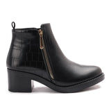 Leather Ankle Boot (1318) - XO Style