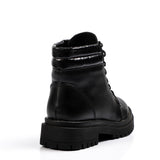 Leather Ankle Boot (1229) - XO Style