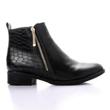 Leather Ankle Boot (1015) - XO Style