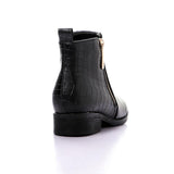 Leather Ankle Boot (1015) - XO Style