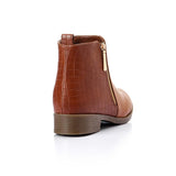 Leather Ankle Boot (1015) - XO Style