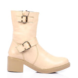 Leather Ankle Boot (1235) - XO Style