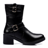 Leather Ankle Boot (1235) - XO Style