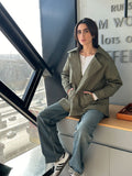 Trench Gabardine Jacket - Amaze