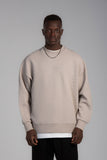 Relaxed Fit Crewneck Sweatshirt (110060) - Jorindo