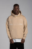 Embossed Hoodie With Pockets (110057) - Jorindo