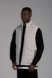 Quilted Pockets Puffer Vest (90008) - Jorindo