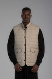 Sleeveless Pockets Puffer Vest (90011) - Jorindo