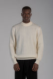 Wool Crewneck Knit Sweater (220044) - Jorindo