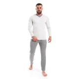 Men Long Sleeves Pajama Set - Kady