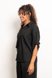 Half Sleeves Linen Shirt - Mitcha Label