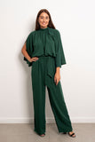 Wide Leg Open Sleeves Jumpsuits - Amaze