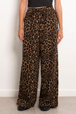 Leopard Crepe Pants - Marwa Elezaby