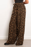 Leopard Crepe Pants - Marwa Elezaby