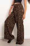 Leopard Crepe Pants - Marwa Elezaby