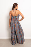 Zigzag Viscose Jumpsuit - Zola