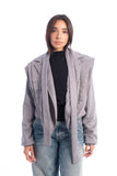 Diva Suede Belted Jacket - Leocansa