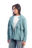 Crop Irregular Jacket - HANS