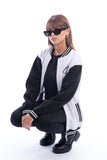 Melton Fleece Baseball Jacket - Grais