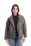 Crop Irregular Jacket - HANS