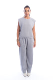 Cotton Knit Pants - Zola