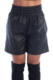 Leather High Rise Short - Mitcha Label