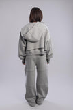 Cropped Melton Tracksuit - Mitcha Label