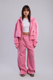 Cropped Melton Tracksuit - Mitcha Label