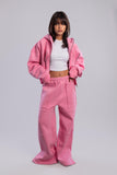 Cropped Melton Tracksuit - Mitcha Label