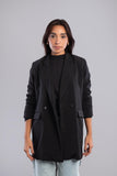 Oversized Crepe Blazer - Mitcha Label